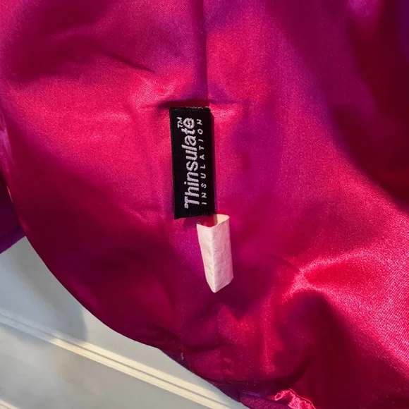 J. Crew Double Cloth Vibrant Pink Coat with Thinsulate - Picture 6 of 10